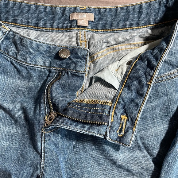 J. Jill Straight Leg Denim Jeans 100% Cotton RN 97641 8 Petite - Picture 7 of 11